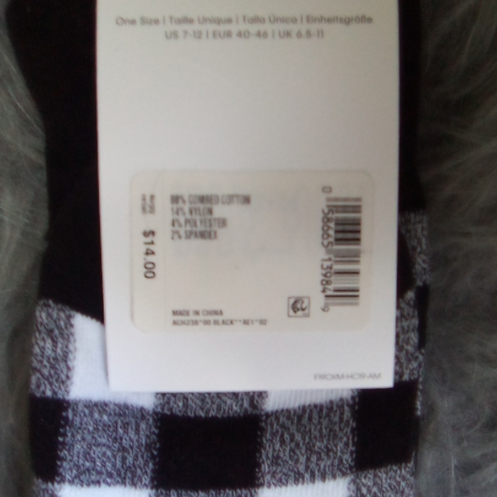Black and White Buffalo Check Cadet Cap NWT D&Y - Picture 8 of 14